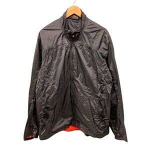 Adidas‎ Sportswear Track Jacket Men’s XL Black Windbreaker Full Zip Athletic Top